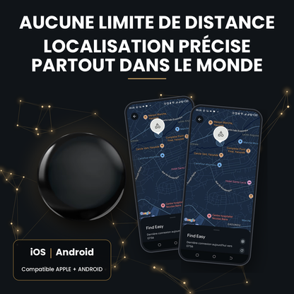 GP360 — Traceur GPS précis sans abonnement (iPhone & Android)